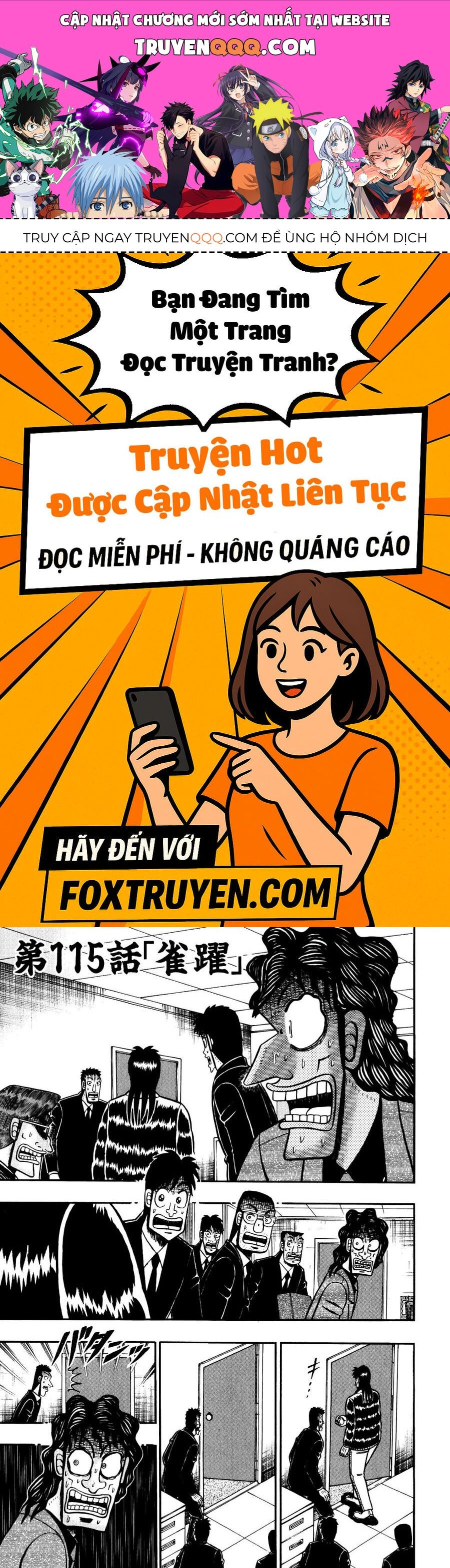 Tobaku Datenroku Kaiji Chapter 115 - Trang 2