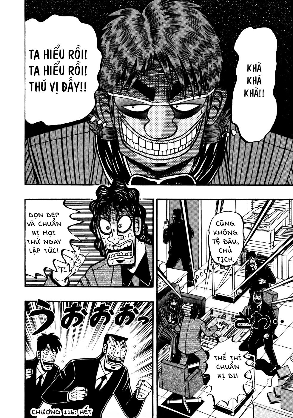 Tobaku Datenroku Kaiji Chapter 116 - Trang 2