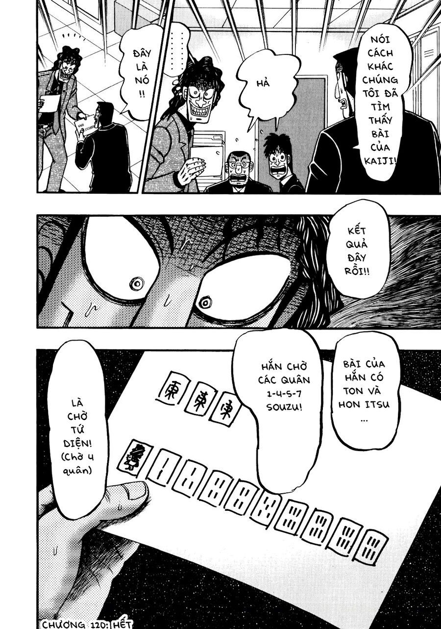 Tobaku Datenroku Kaiji Chapter 120 - Trang 2