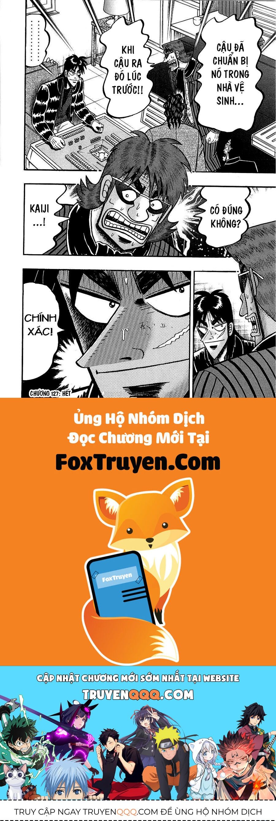 Tobaku Datenroku Kaiji Chapter 127 - Trang 2