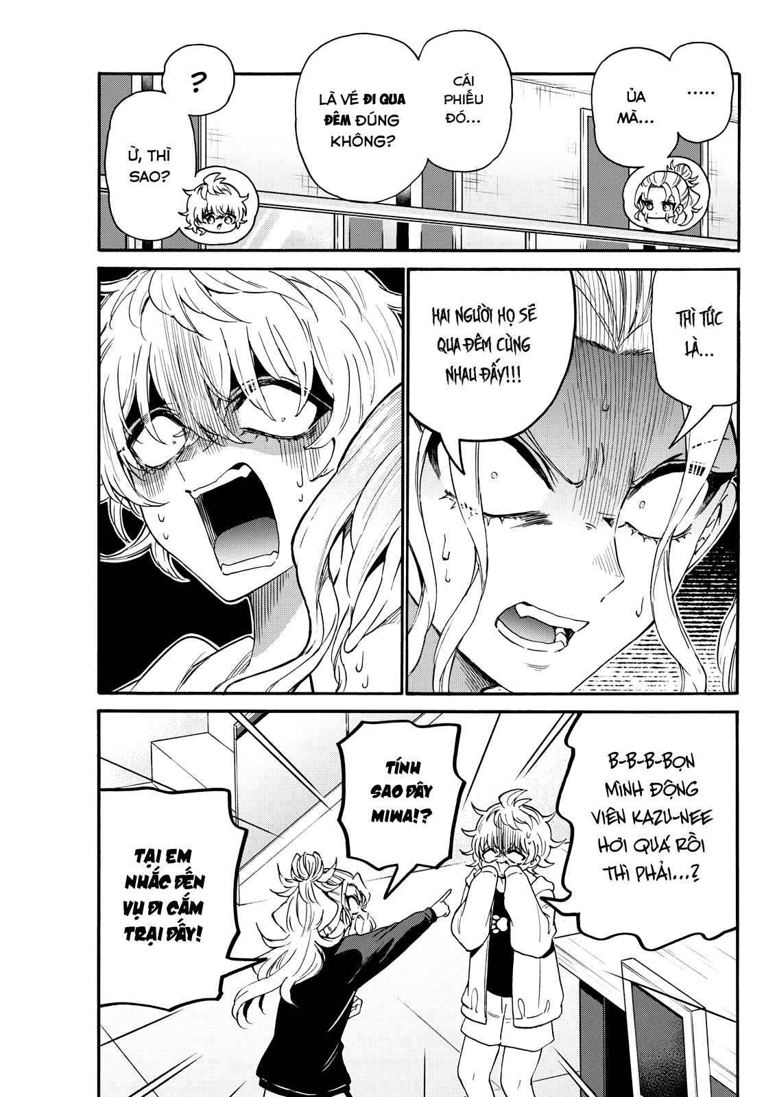 Ba Chị Em Nhà Mikadono Dễ Đối Phó Thật Đấy Chapter 149 - Trang 2