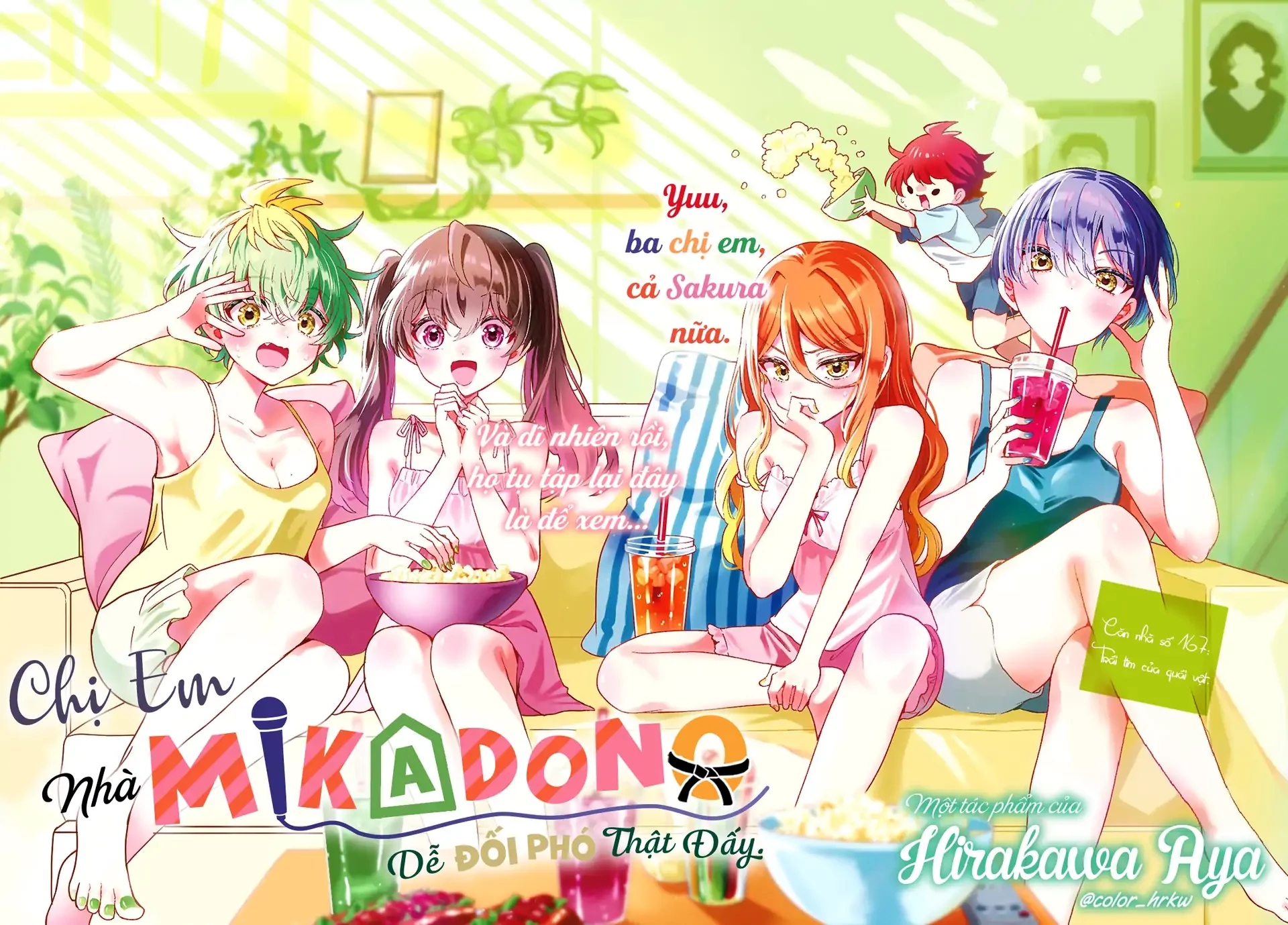 Ba Chị Em Nhà Mikadono Dễ Đối Phó Thật Đấy Chapter 167 - Trang 2