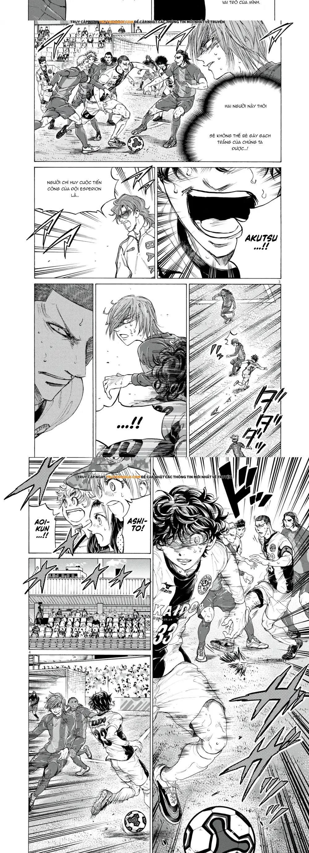 Thiên Tài Bóng Đá Ashito Chapter 396 - Trang 2