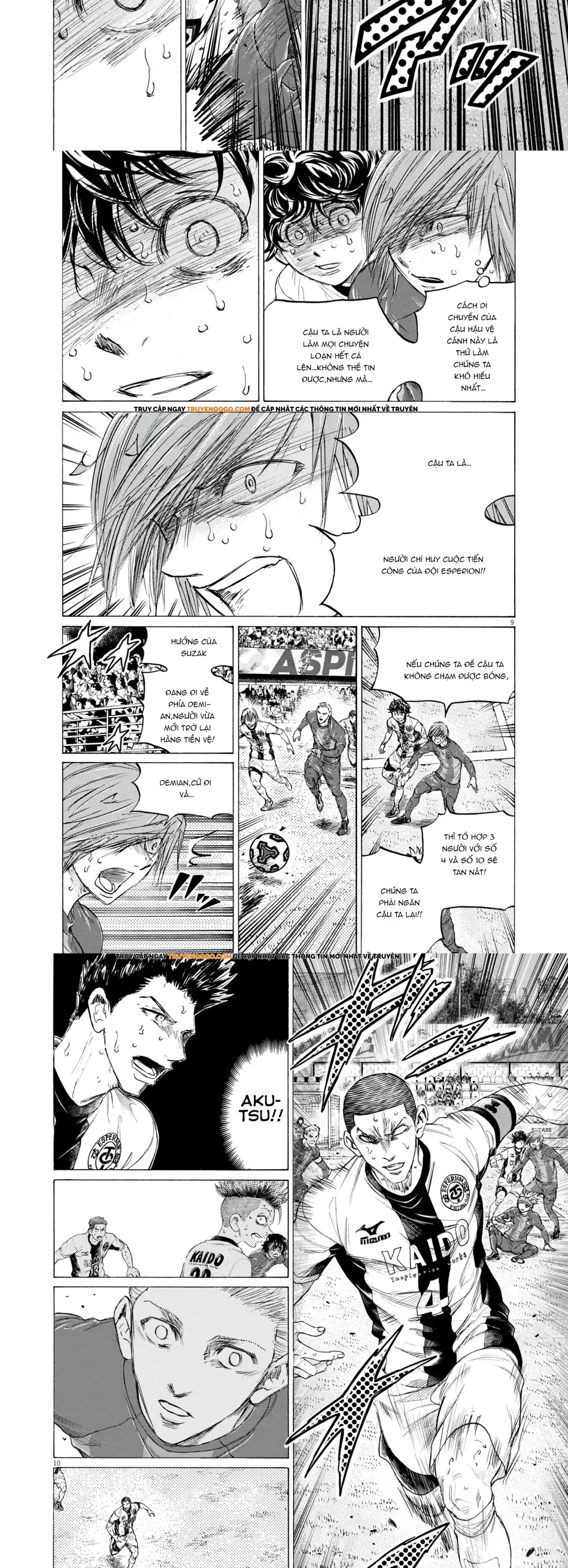 Thiên Tài Bóng Đá Ashito Chapter 396 - Trang 2