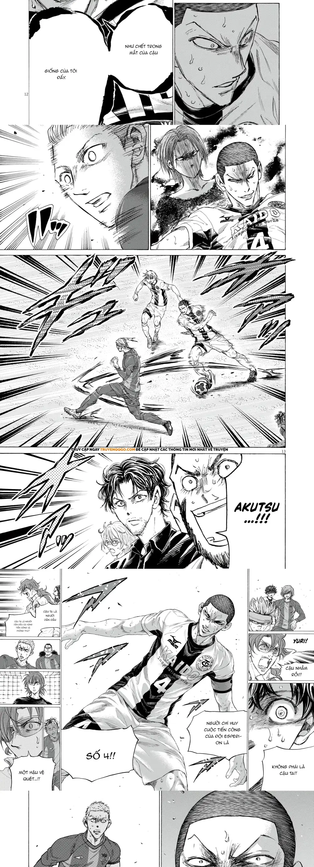 Thiên Tài Bóng Đá Ashito Chapter 396 - Trang 2