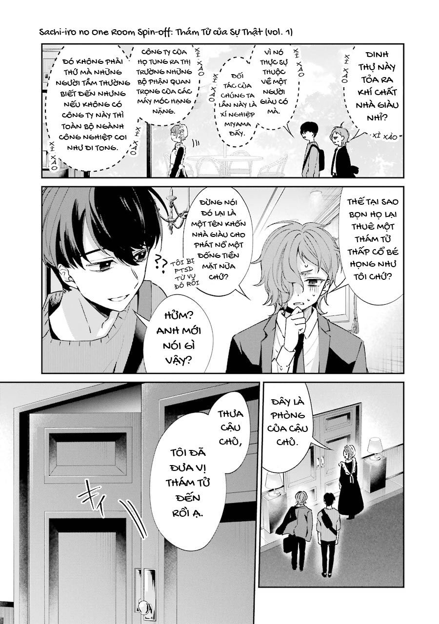 Sachiiro No One Room Gaiden – Seikai No Meitantei Chapter 2 - Trang 2