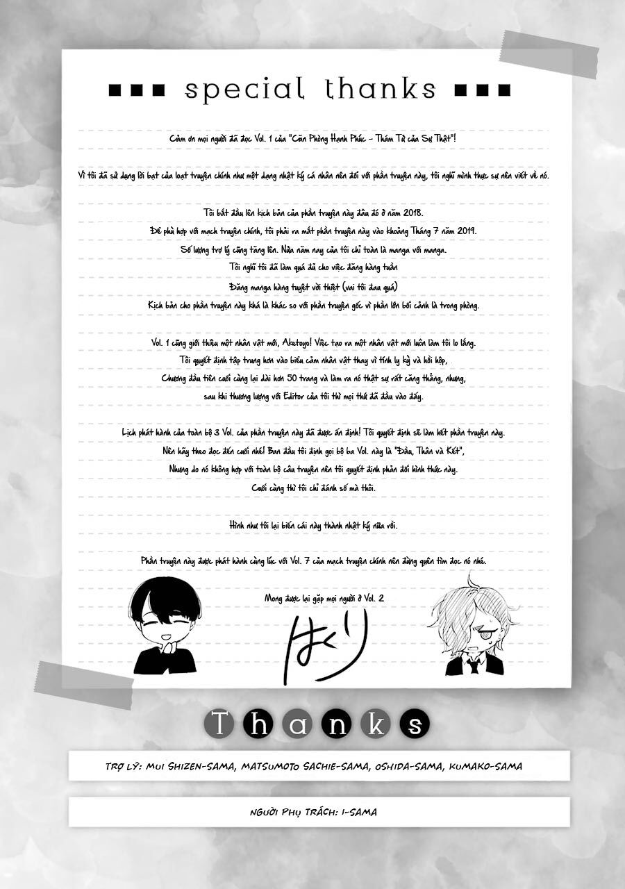 Sachiiro No One Room Gaiden – Seikai No Meitantei Chapter 2.5 - Trang 2