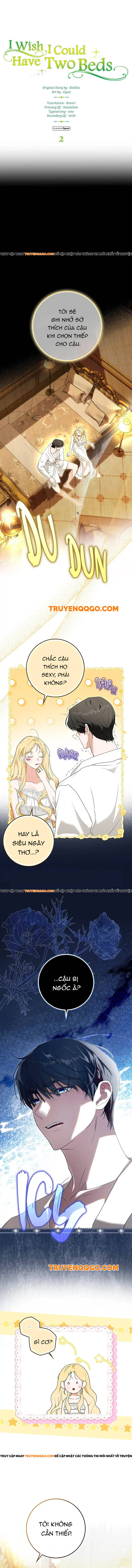 Ước Gì Tôi Có Hai Cái Giường Chapter 2 - Trang 2
