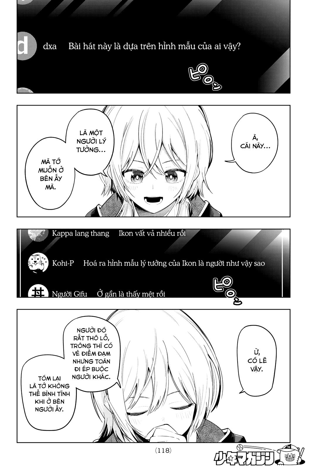 Mayonaka Heart Tune Chapter 83 - Trang 2
