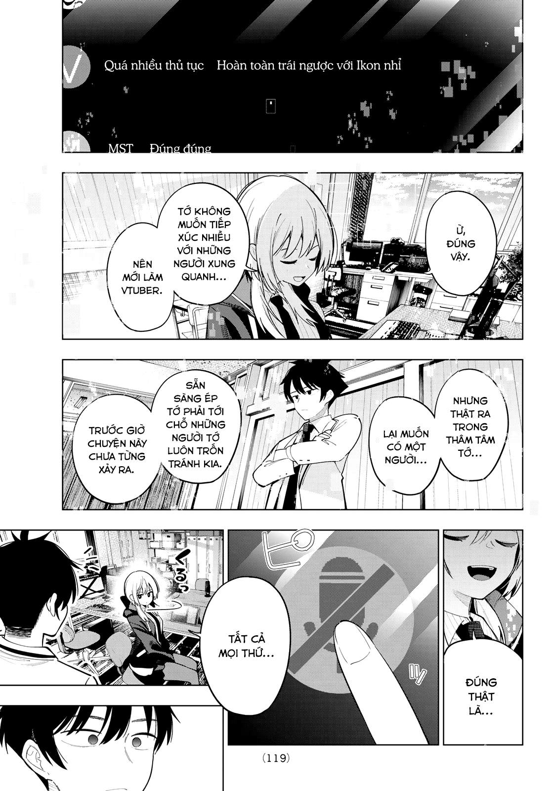Mayonaka Heart Tune Chapter 83 - Trang 2