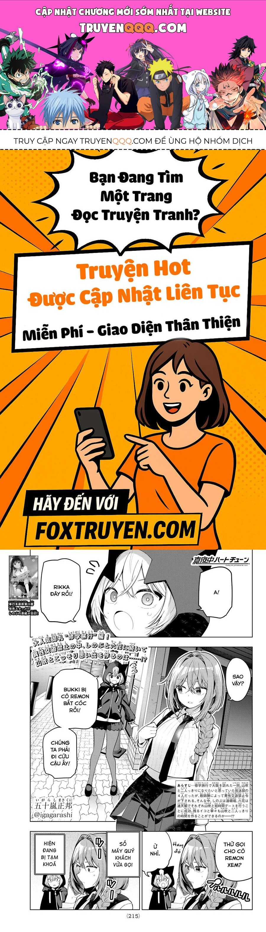 Mayonaka Heart Tune Chapter 90 - Trang 2