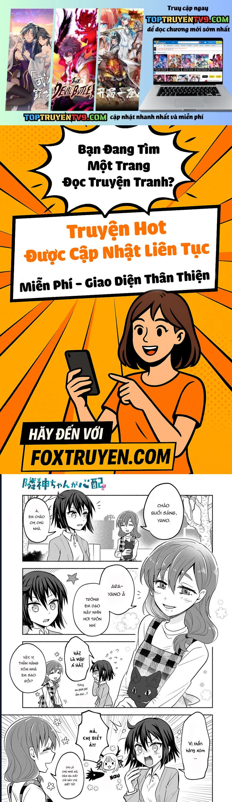 Rinjin-Chan Ga Shinpai Chapter 20 - Trang 2