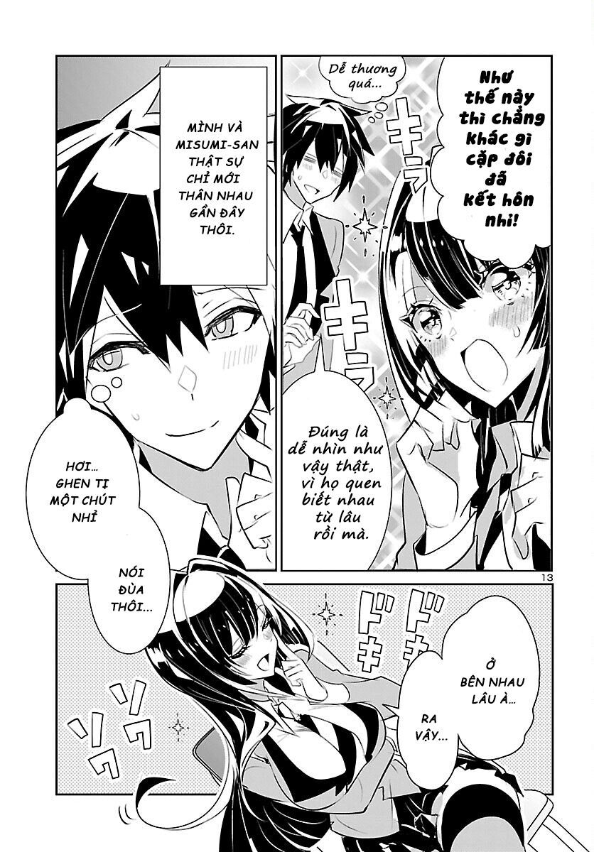 Misumi-San Không Thể Nhìn Thấu! Chapter 13 - Trang 2