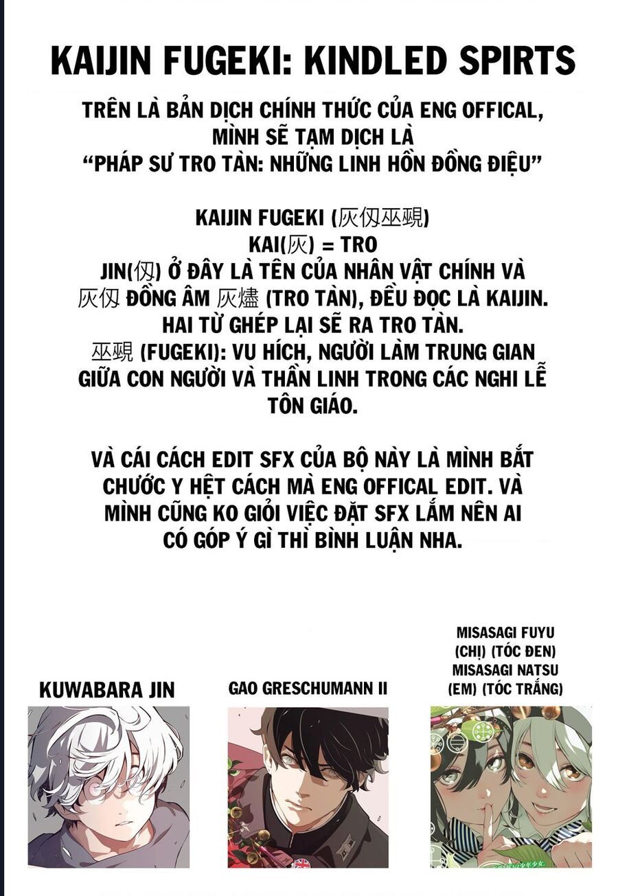 Pháp Sư Tro Tàn Chapter 1 - Trang 2