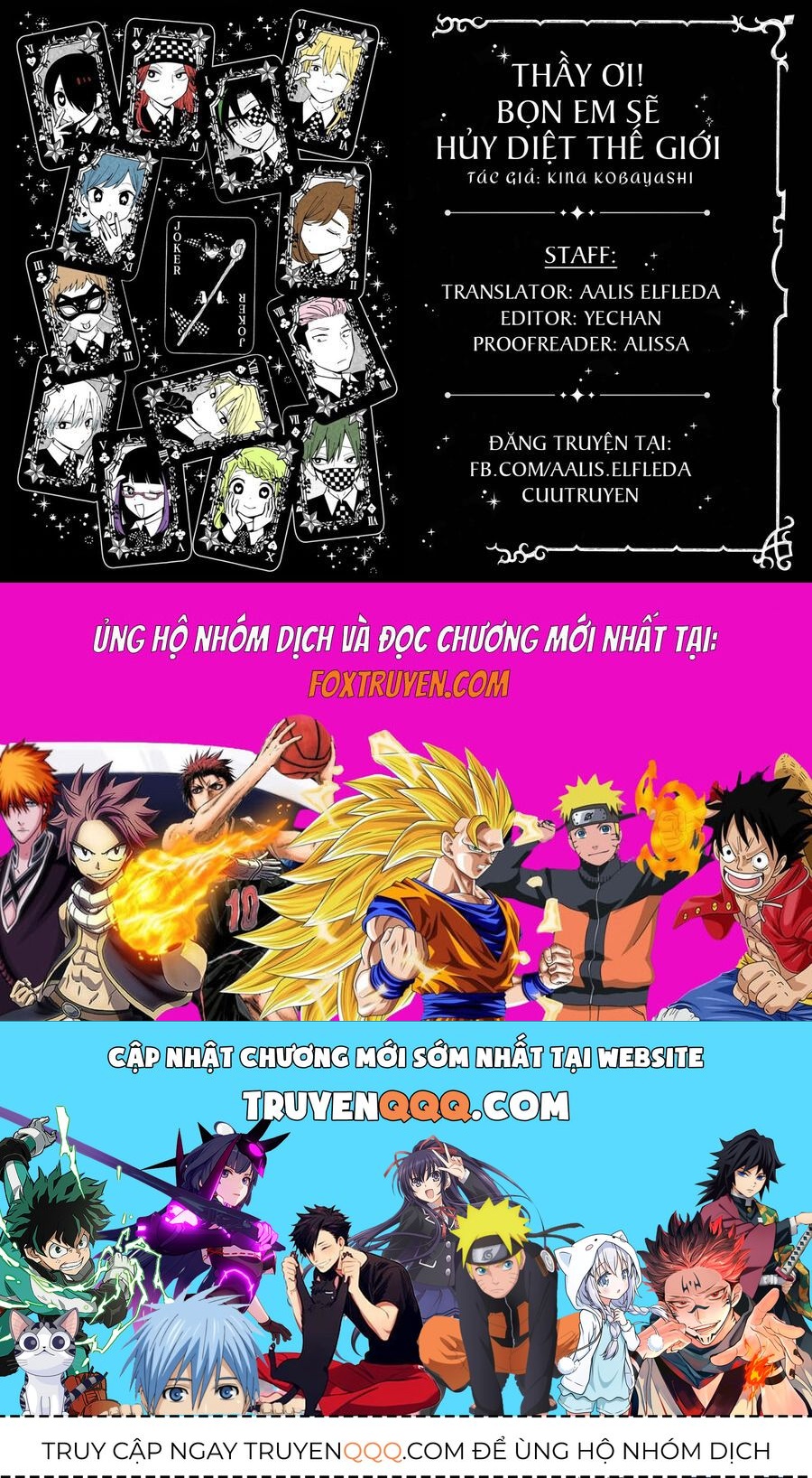 Thầy Ơi! Bọn Em Sẽ Hủy Diệt Thế Giới Chapter 6 - Trang 2