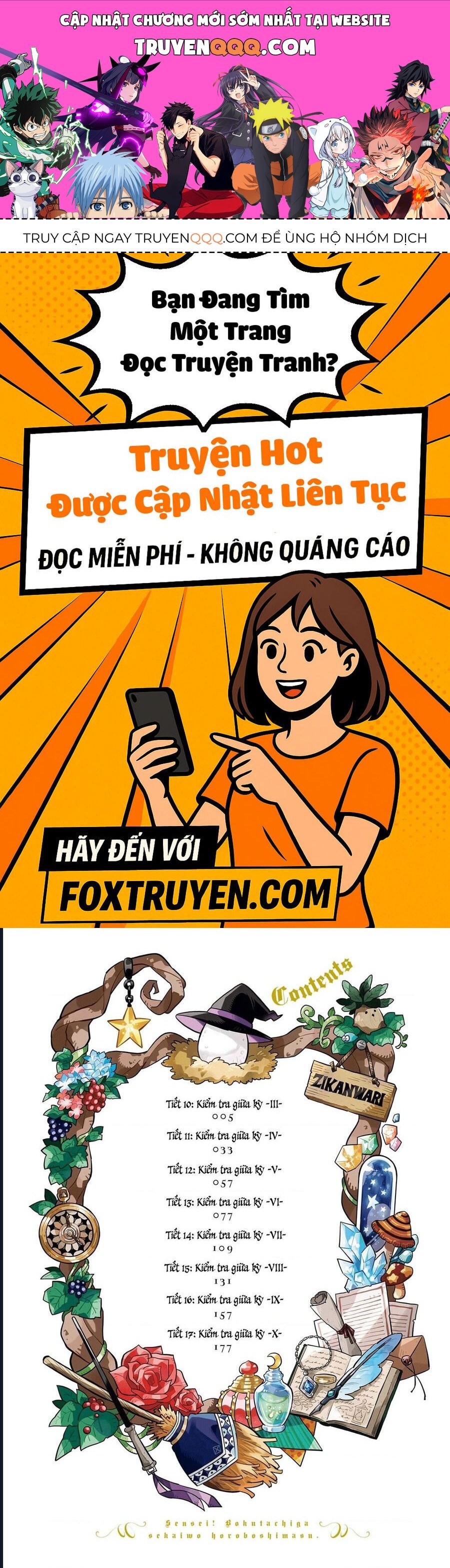 Thầy Ơi! Bọn Em Sẽ Hủy Diệt Thế Giới Chapter 10 - Trang 2