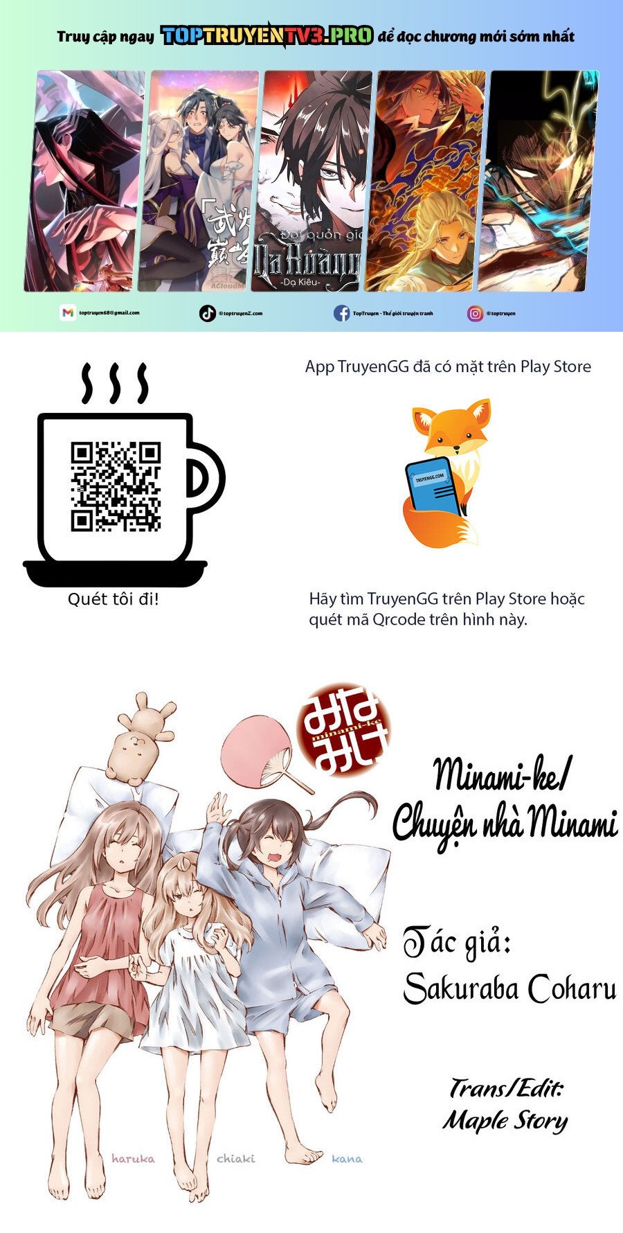 Minami-Ke Chapter 99 - Trang 2