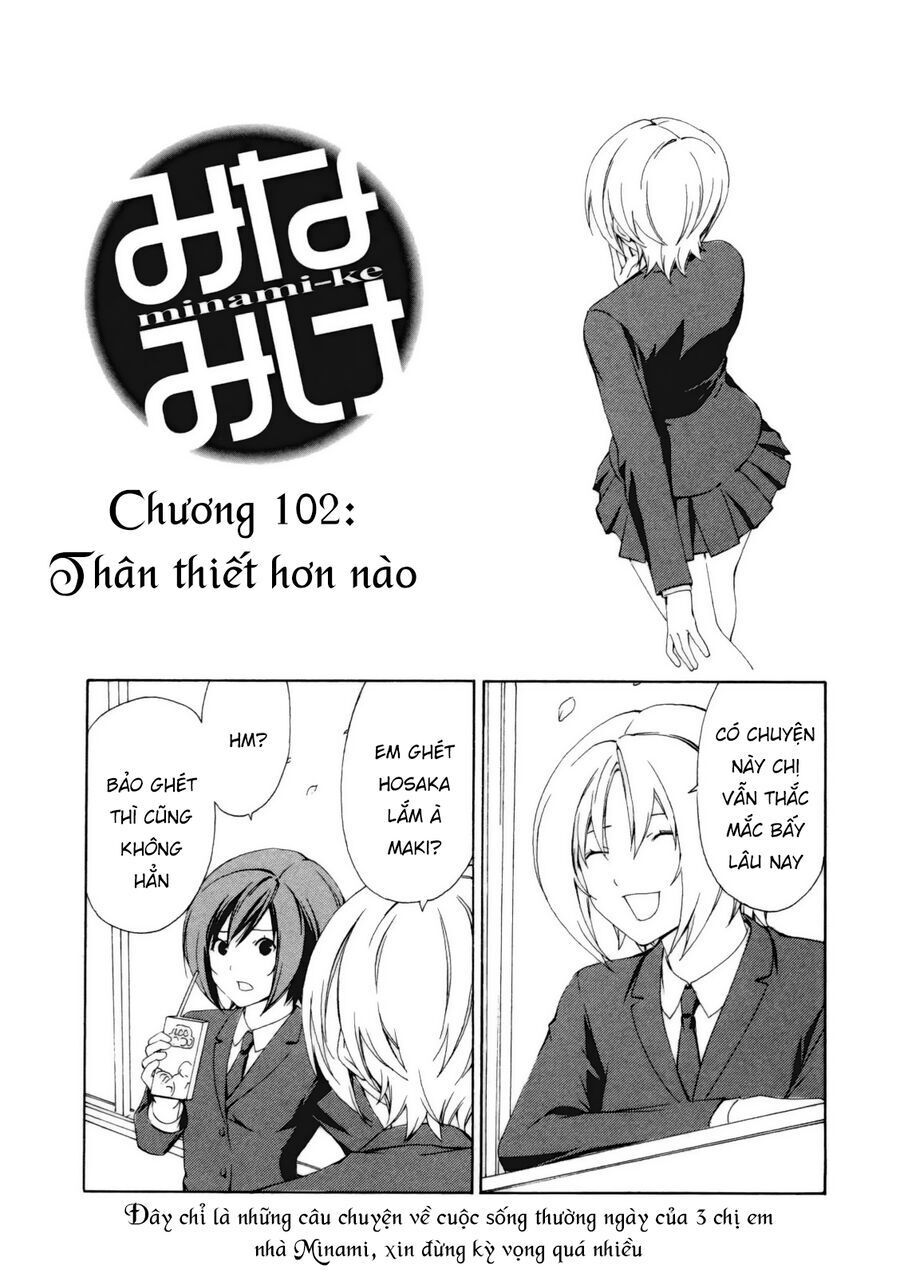 Minami-Ke Chapter 102 - Trang 2