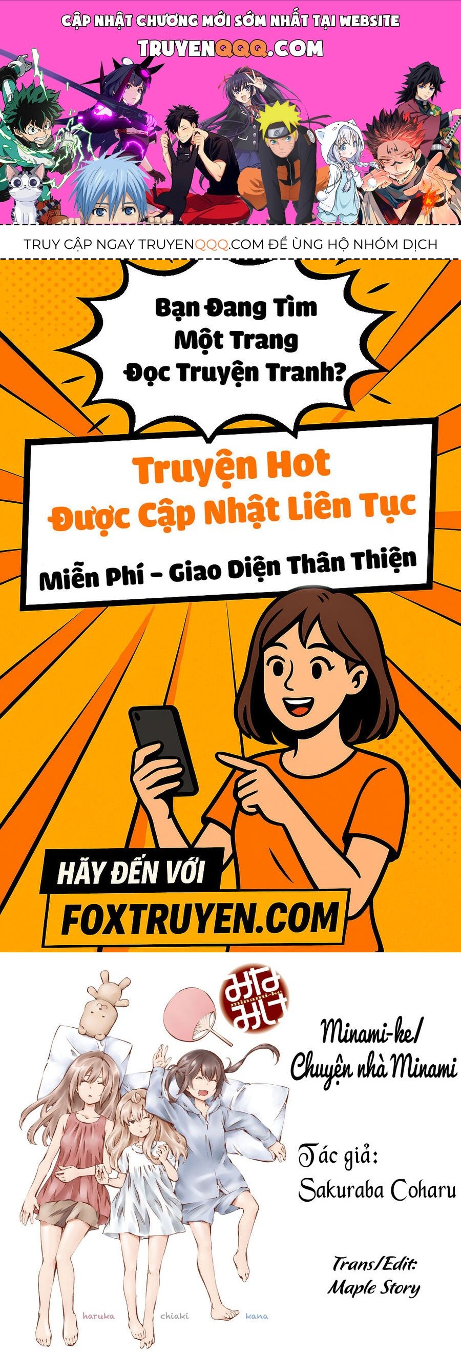 Minami-Ke Chapter 153 - Trang 2