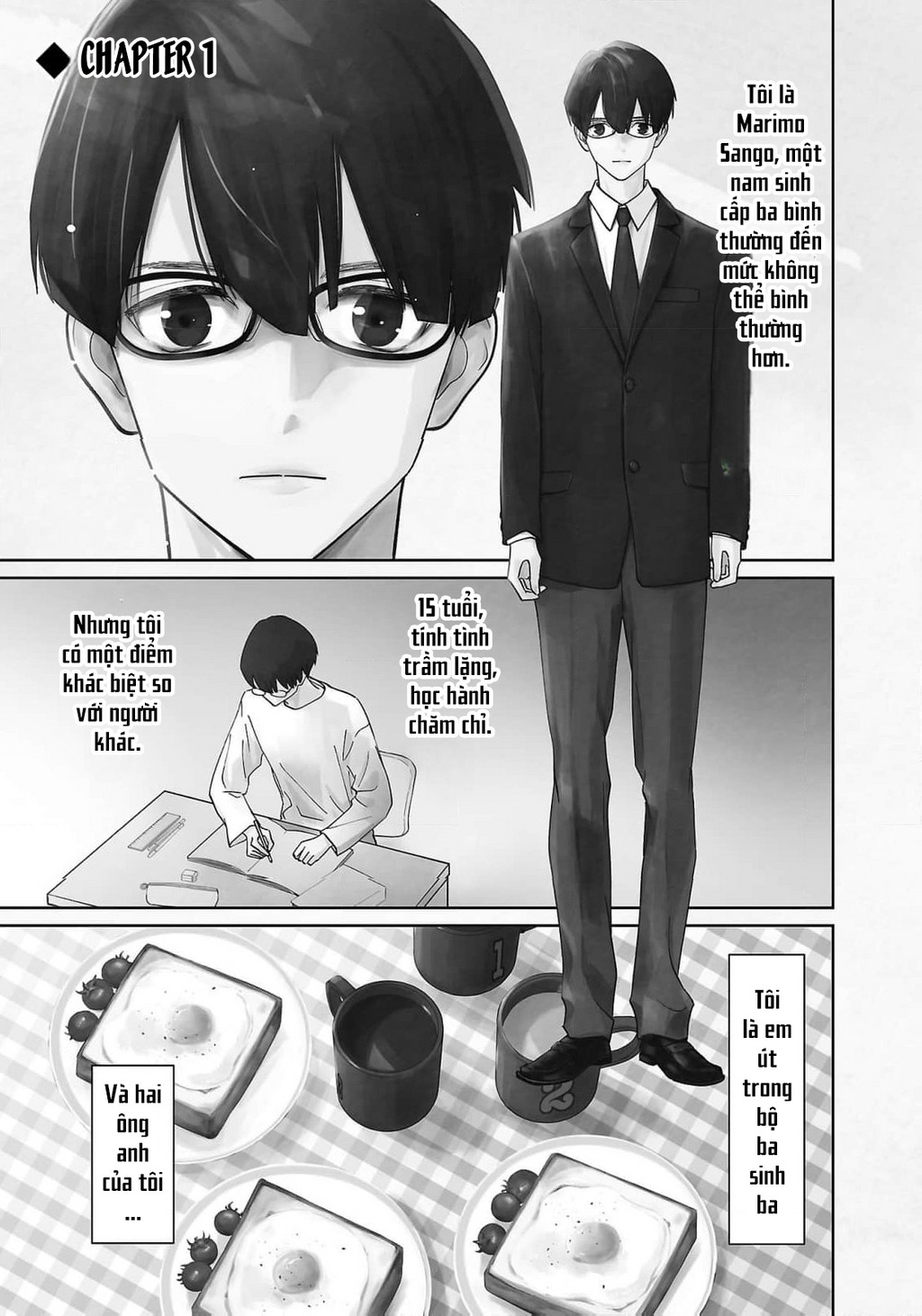 Chuyện Cơm Bữa Của Anh Em Nhà Marimo Chapter 1 - Trang 2