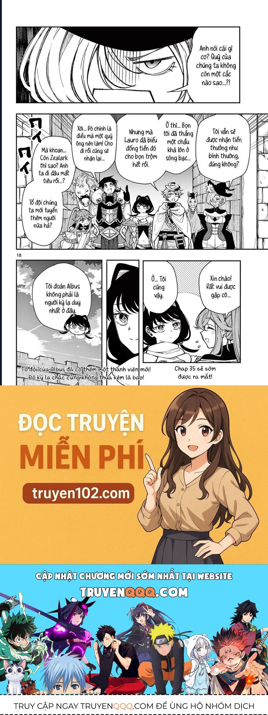 Albus Thay Đổi Thế Giới Chapter 34 - Trang 2
