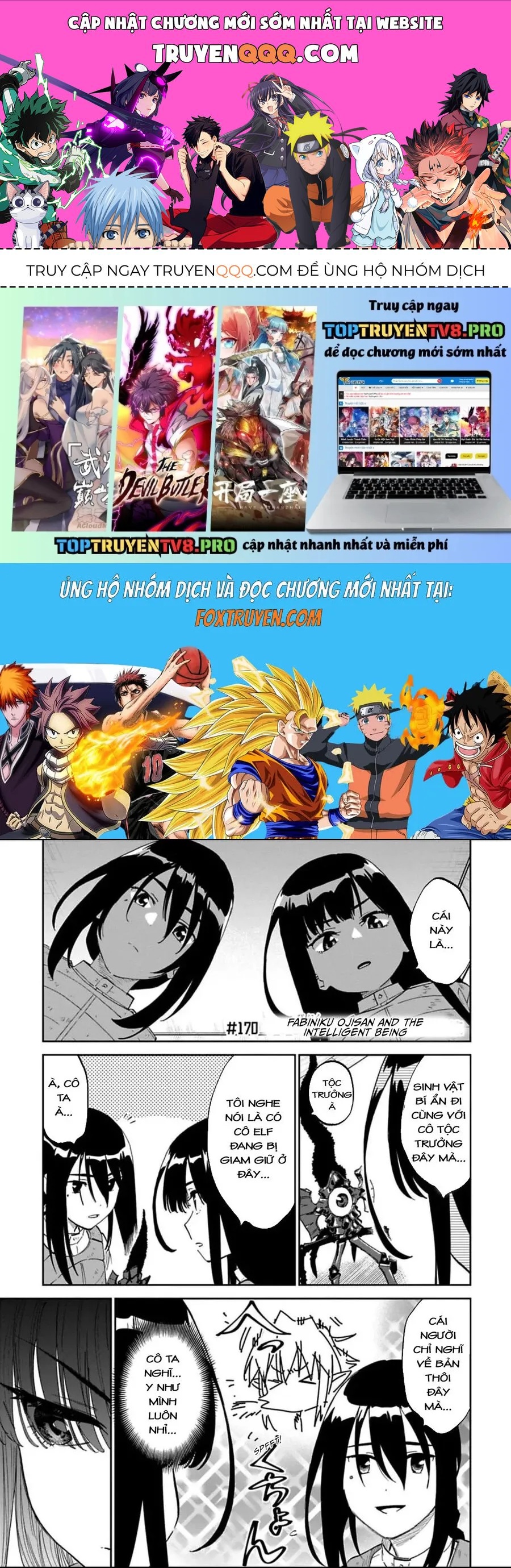 Fantasy Bishoujo Juniku Ojisan To Chapter 170 - Trang 2