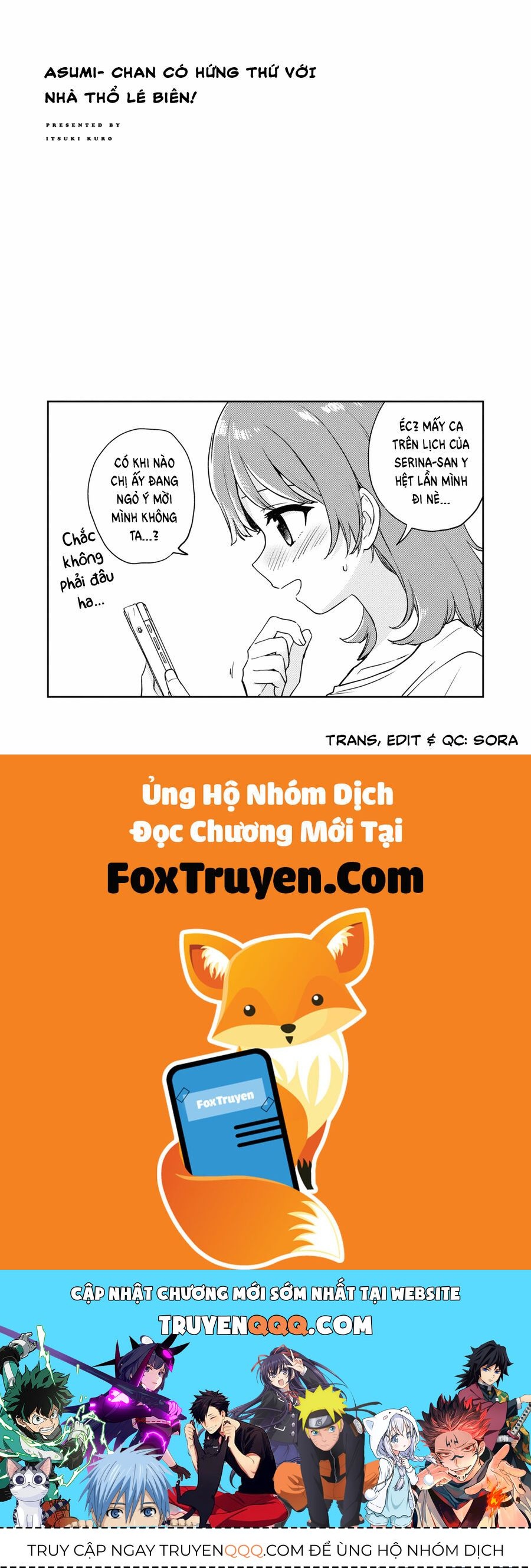 Asumi-Chan Is Interested In Lesbian Brothels! Chapter 7 - Trang 2