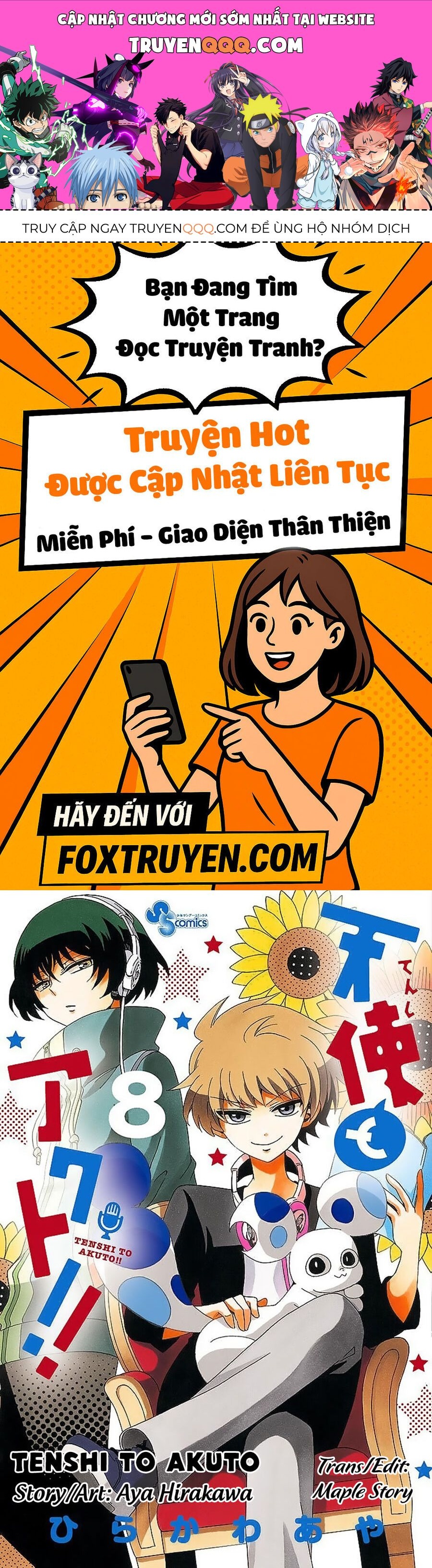 Tenshi To Akuto Chapter 69 - Trang 2