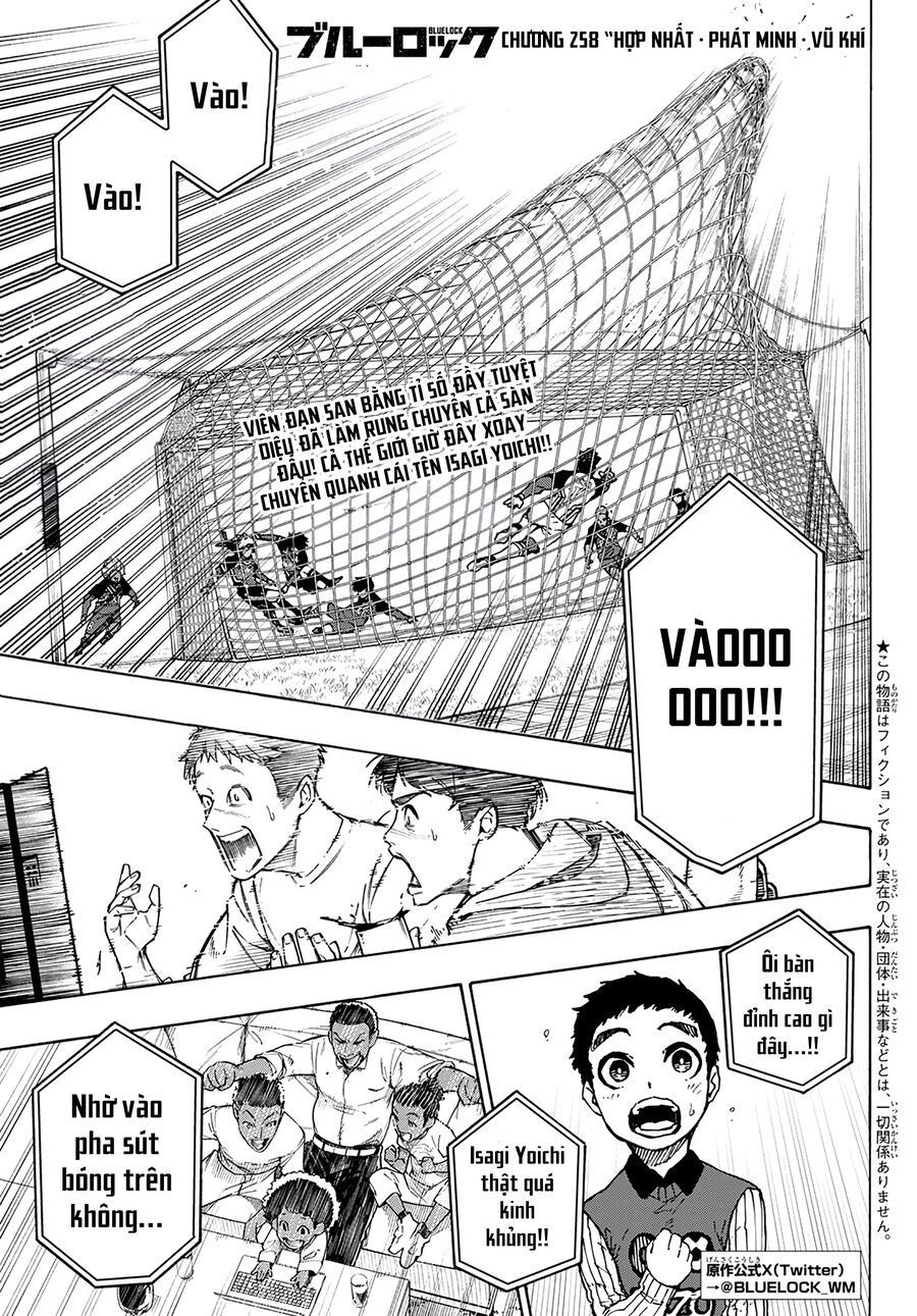 Blue Lock Chapter 258.2 - Trang 2