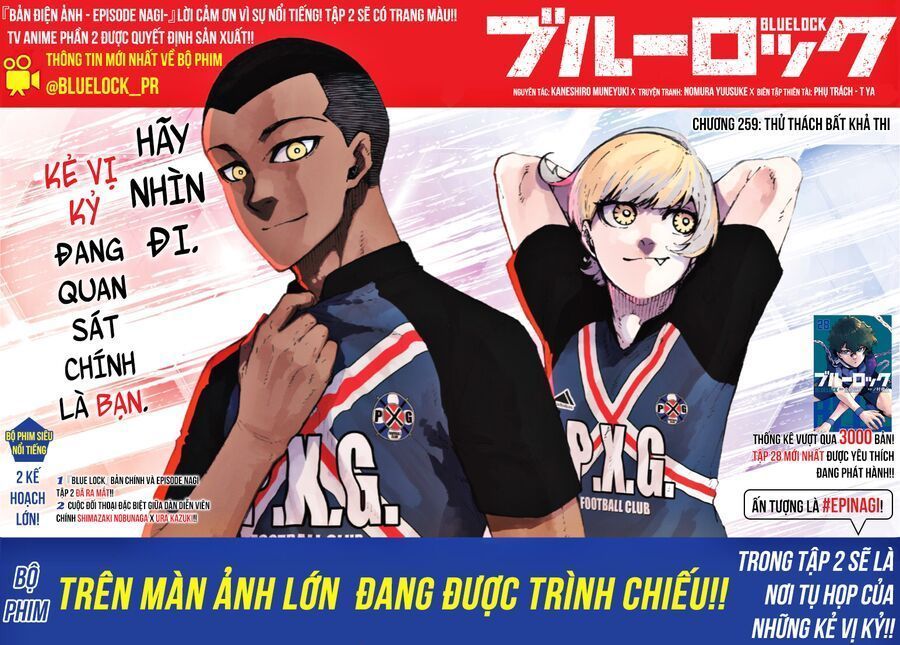 Blue Lock Chapter 259.3 - Trang 2