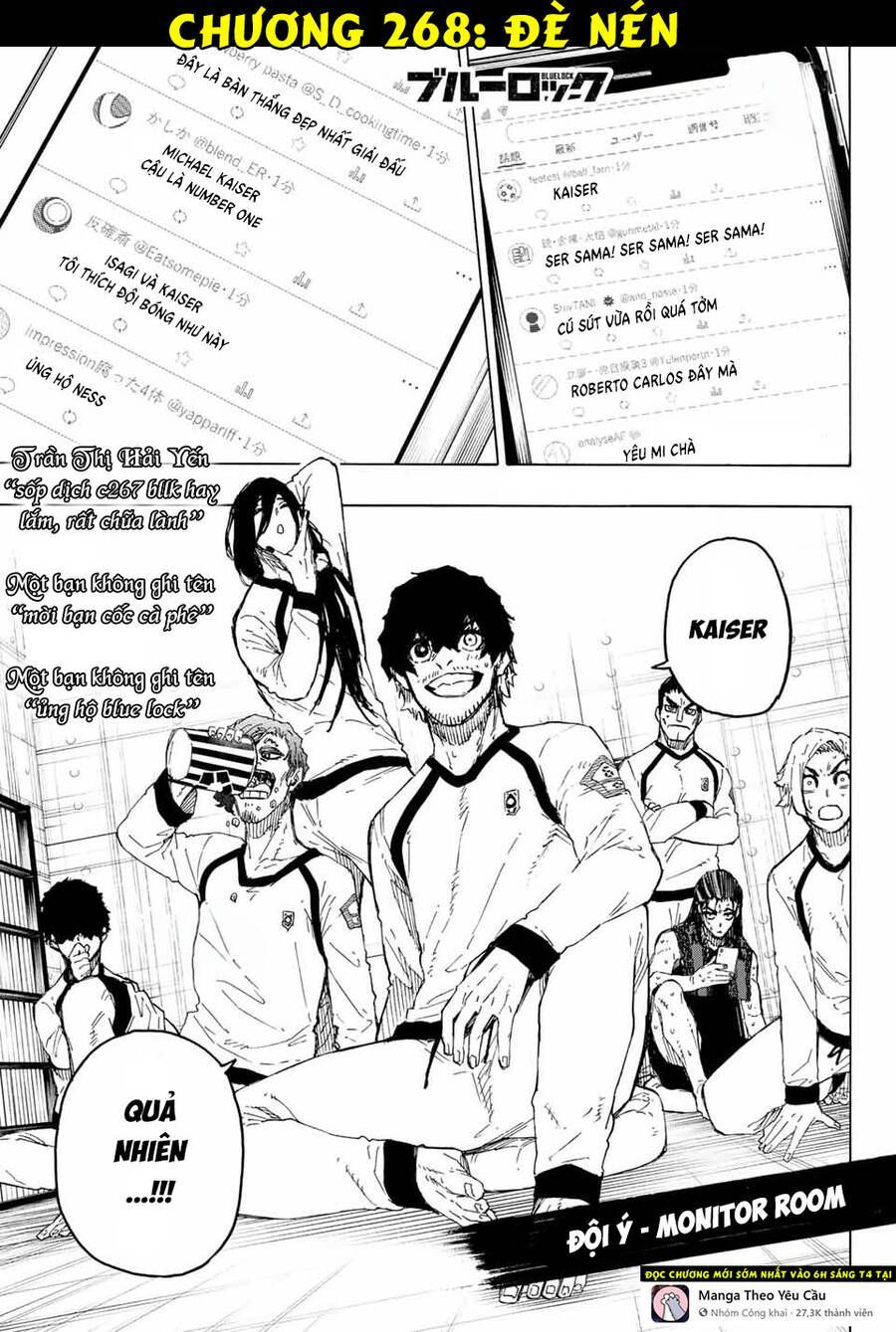 Blue Lock Chapter 268.2 - Trang 2