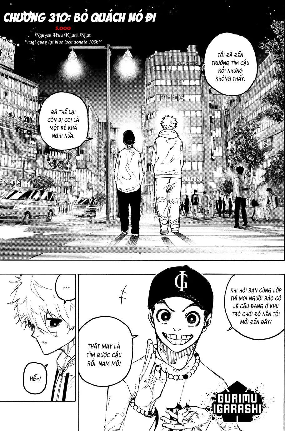 Blue Lock Chapter 310 - Trang 2