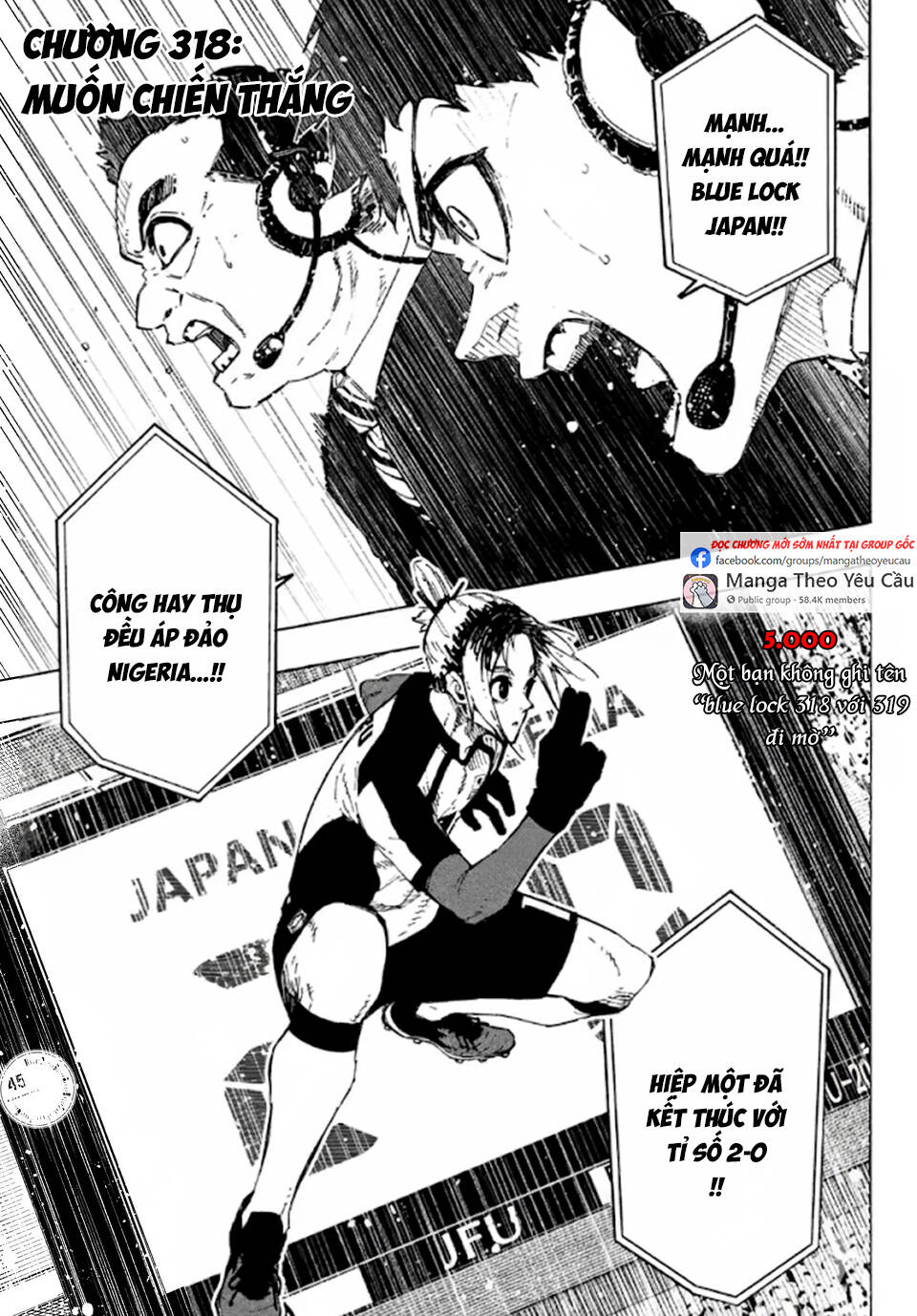 Blue Lock Chapter 318 - Trang 2