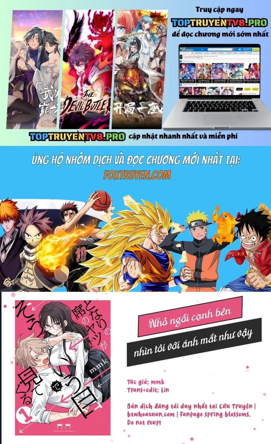 Tonari No Seki No Yatsu Ga Souiu Me De Mitekuru Chapter 65 - Trang 2