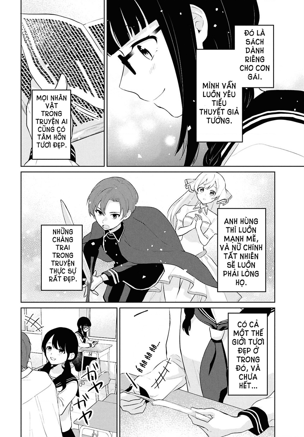 Danjohi 1:5 No Sekai Demo Futsu Ni Ikirareru To Omotta? ~ Geki Juu Kanjou Na Kanojotachi Ga Mujikaku Danshi Ni Honrousaretara Chapter 10 - Trang 2