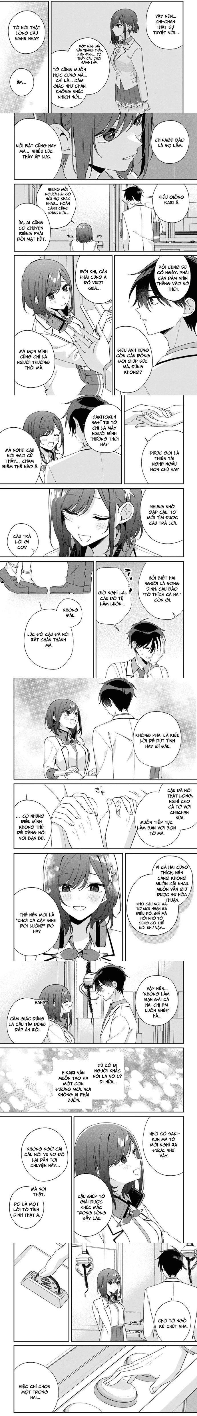 Futago Matomete “Kanojo” Ni Shinai? Chapter 9.5 - Trang 2