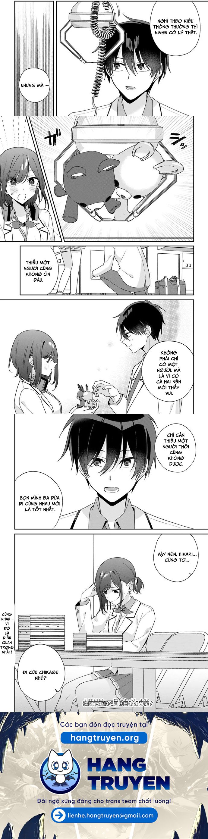 Futago Matomete “Kanojo” Ni Shinai? Chapter 9.5 - Trang 2