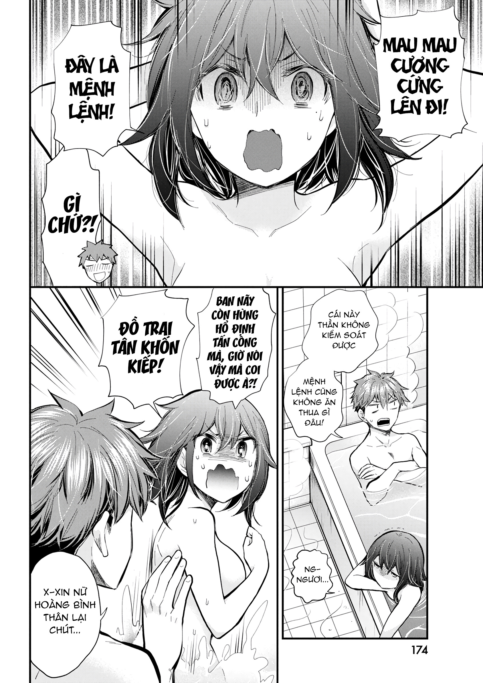 Henjo – Hen Na Joshi Kousei Amaguri Chiko Chapter 128 - Trang 2