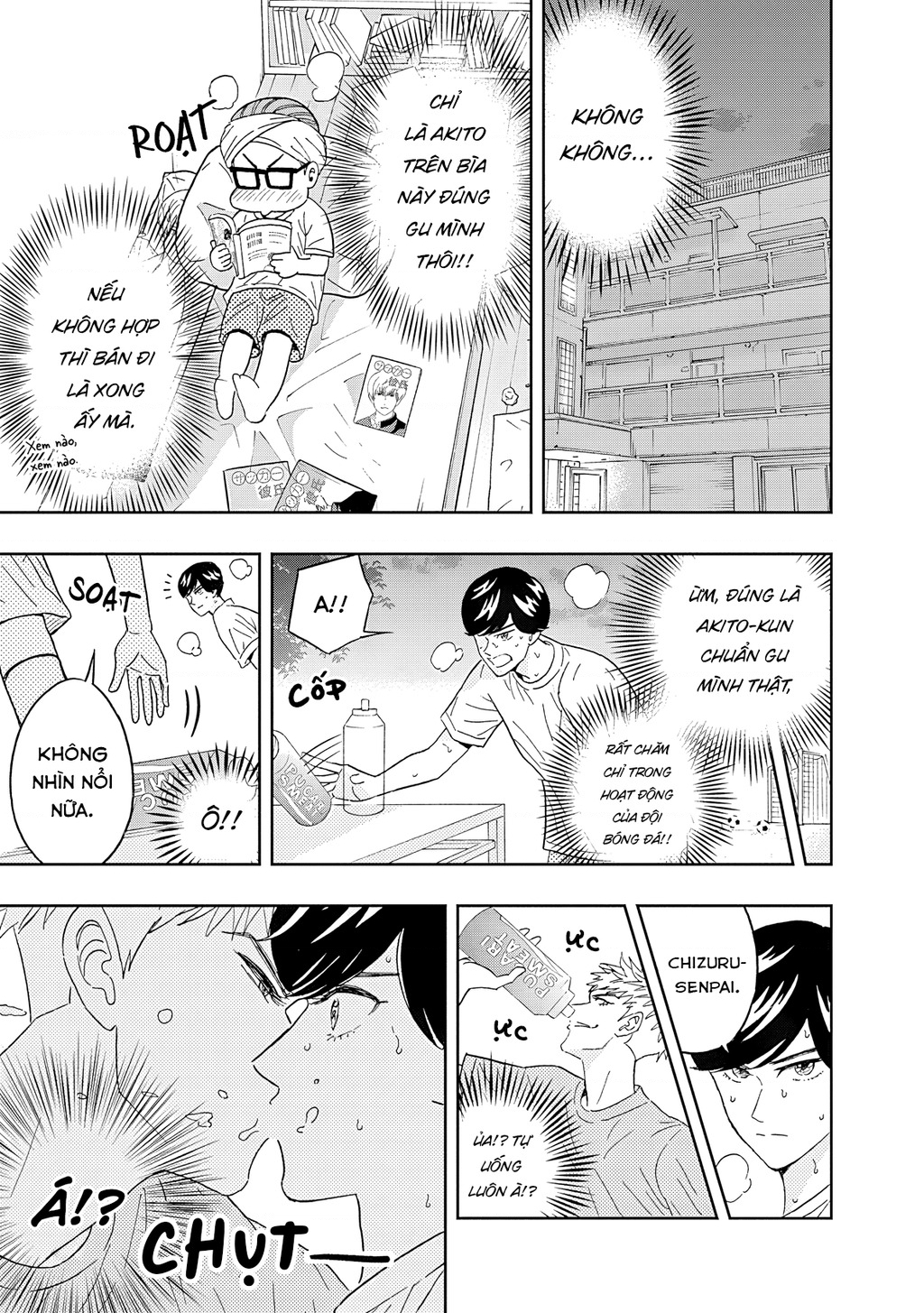 Keppeki Danshi! Aoyama-Kun Chapter 55 - Trang 2