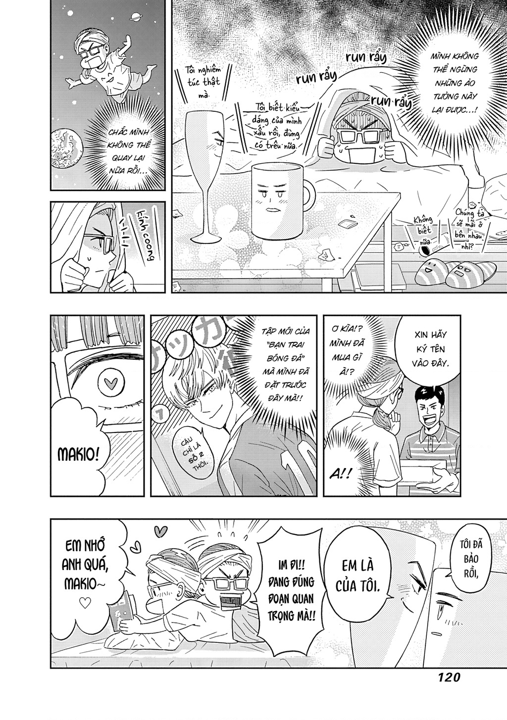 Keppeki Danshi! Aoyama-Kun Chapter 55 - Trang 2