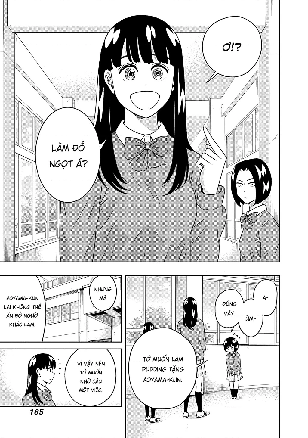 Keppeki Danshi! Aoyama-Kun Chapter 58 - Trang 2