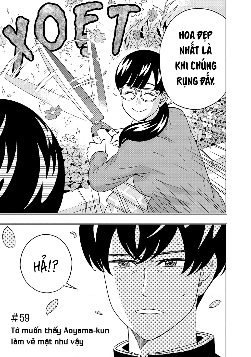 Keppeki Danshi! Aoyama-Kun Chapter 59 - Trang 2