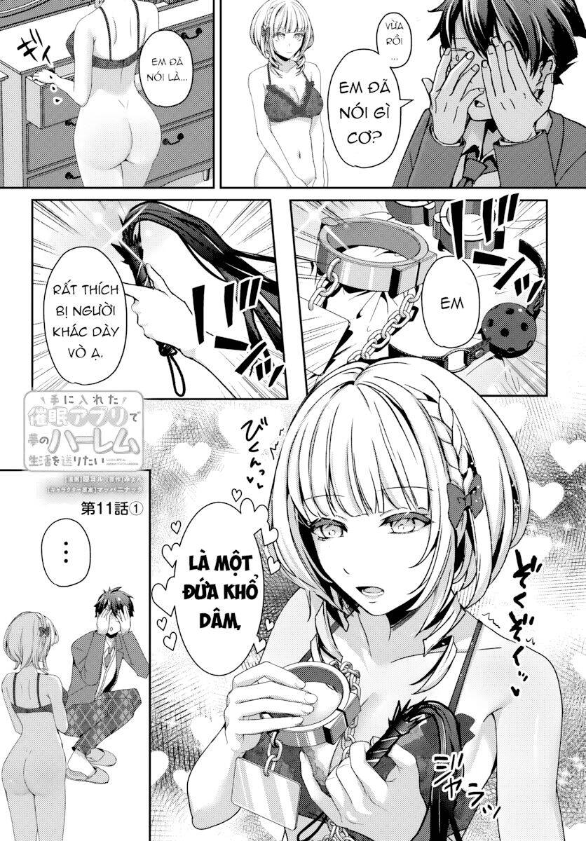Te Ni Ireta Saimin Appli De Yume No Harem Seikatsu O Okuritai Chapter 11.1 - Trang 2