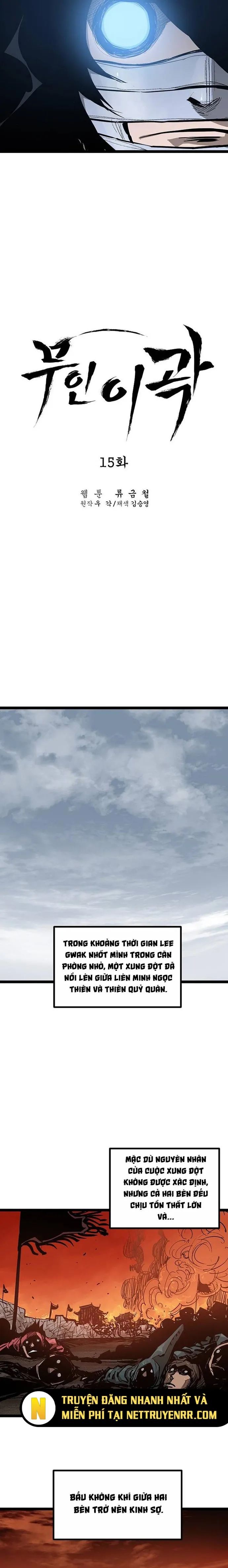 Võ Sĩ Lee Gwak Chapter 15 - Trang 2