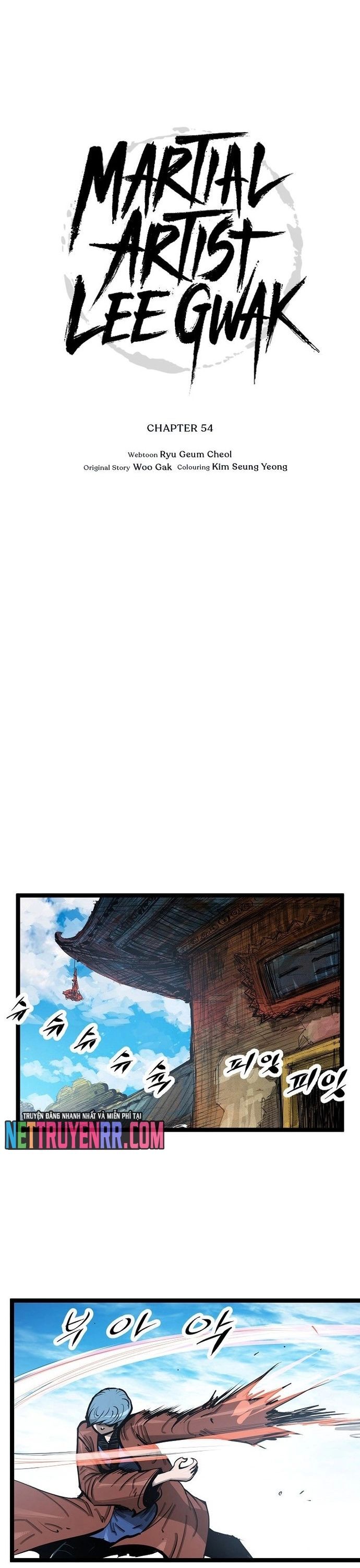 Võ Sĩ Lee Gwak Chapter 54 - Trang 2
