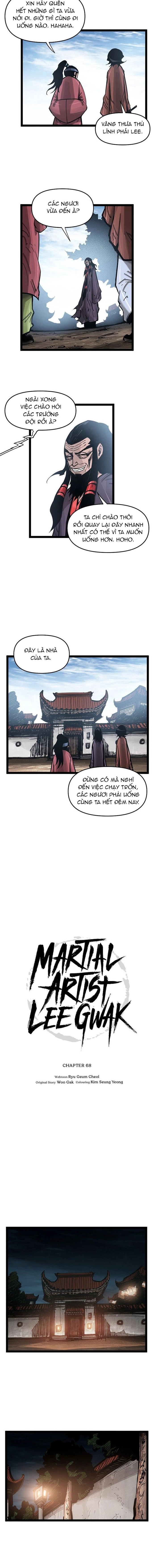 Võ Sĩ Lee Gwak Chapter 68 - Trang 2