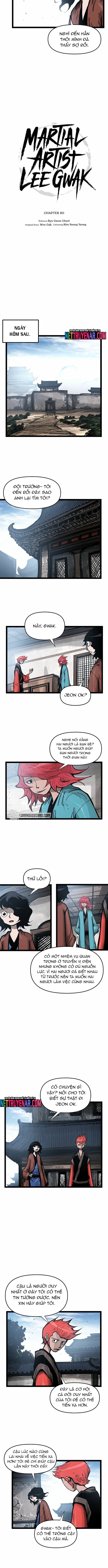 Võ Sĩ Lee Gwak Chapter 80 - Trang 2