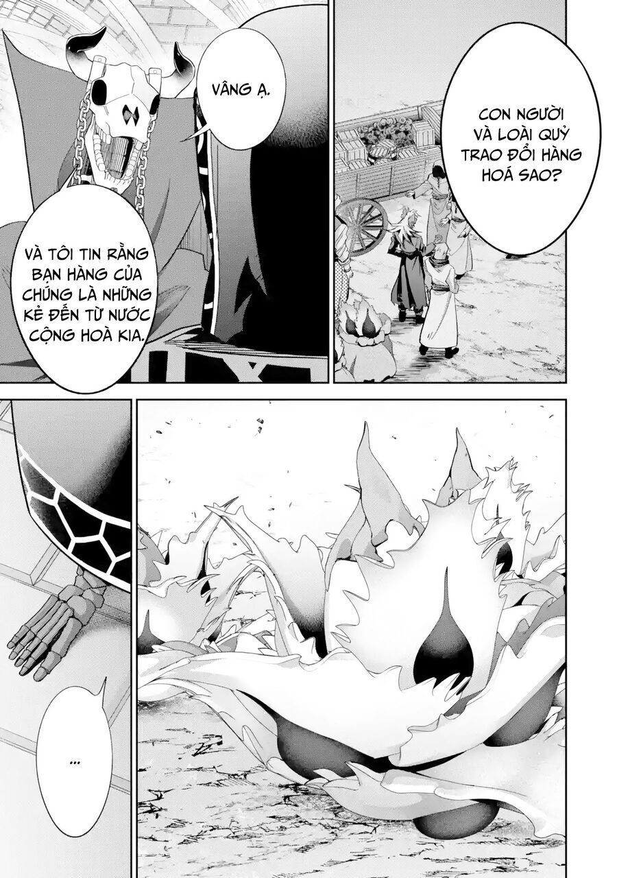 Shokei Sareta Kenja Wa Lich Ni Tensei Shite Shinryaku Sensou Wo Hajimaru Chapter 49 - Trang 2