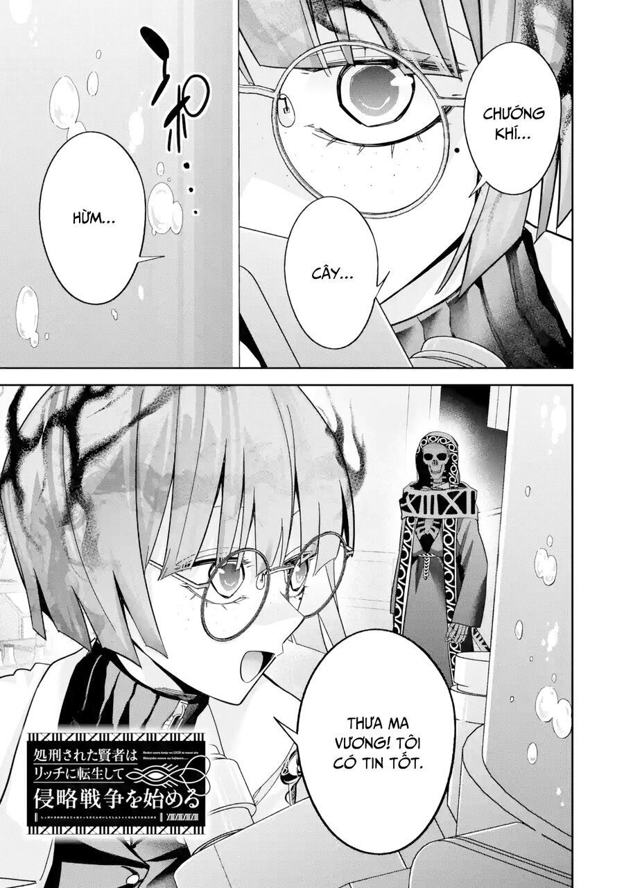 Shokei Sareta Kenja Wa Lich Ni Tensei Shite Shinryaku Sensou Wo Hajimaru Chapter 50 - Trang 2