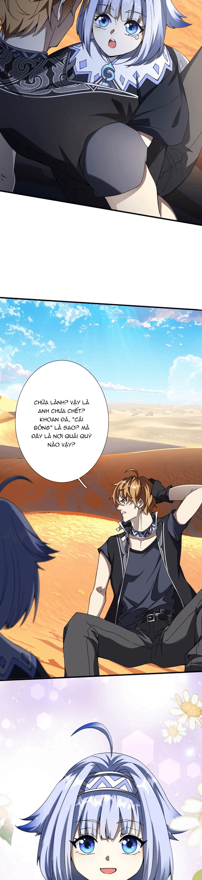 Chuyển Sinh Và Đồng Đội Duy Nhất Của Tôi Là Một Bé Gái Hack Game Chapter 1 - Trang 2